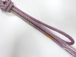 未使用品　正絹　手組帯締め